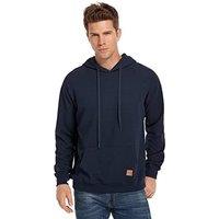 VICT POPU Hoodies For Men UK Jumpers Pullover Hooded Sweatshirts Plaid Jacquard Long Sleeve Drawstring Work Hipster Casual Hoodie S Navy
