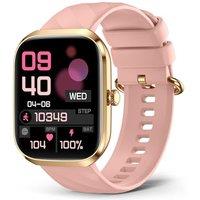 Smart Watch for Men Women, 2.06" HD AMOLED Screen Smartwatch (Answer/Make Calls), 24/7 Heart Rate Blood Pressure Blood Oxygen Sleep Monitor, IP68 Wate