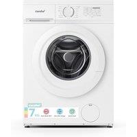 Comfee Freestanding Washing Machine,7KG Load,Heat Wash 90,Ultra Slim 400mm,Quick Wash,15 Washing Programs with 1200RPM,WhiteCFE10EW70/W 7KG D R