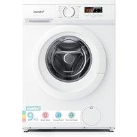 COMFEE' Freestanding Washing Machine,9KG Load,1400RPM,Steam Wash,Quick Wash,BLDC Durable Inverter Motor,WhiteCFE12EW90/W 9KG B Rated