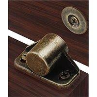 Sunivaca 8 Pack Magnetic Cabinet Door Catch with Rare Earth Magnetic Closure Hardware for Kitchen Cupboard and Closet Door Closing, Bronze Color 8 Bro
