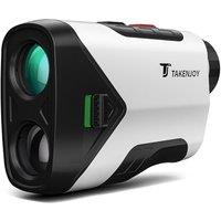 1200Y Golf Range Finder with Slope, 7X Magnification Range Finder Golf with Flag Locking Vibration, Rechargeable Golf Range Finder with Magnet