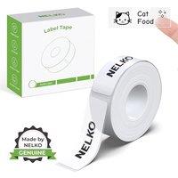 Nelko Genuine P21 Label Maker Tape, Adapted Label Print Paper, 14x75mm (0.55x2.95), Standard Laminated Labeling Replacement, Multipurpose of P21 Lab