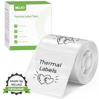 Thermal Labels for Nelko PM220 Label Maker  2 Inch (50mm) Round, Waterproof, MultiPurpose  1 Roll of 150 SelfAdhesive Thermal Paper (Transparent),