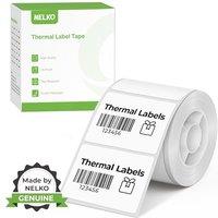Nelko PM220 Label Maker Tape, 40x30mm, white