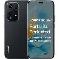 HONOR 200 Lite, Unlocked Mobile Phones, 5G Smartphone, 8GB+256GB, 6,7 AntiDrop AMOLED Display, 108MP Triple Rear Camera, 50MP Front Camera, Dual S