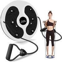 MAIKEHIGH Waist Twist Disc, Waist Slimming Balance Rotating Disc Multifunctional Twist Board Exercise with Massage Foot Sole Home Fitness Gym Equipm