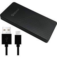 PROSmart Battery Pack, USB TypeC 10000mah Rechargeable Power Bank for Heated Gilet and Heated Vests (Black)