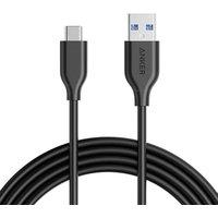Anker USB C Cable, Powerline USB 3.0 to USB C Charger Cable (6ft) with 56k Ohm Pullup Resistor for Samsung Galaxy Note 8, S8, S8+, S9, Oculus Quest,