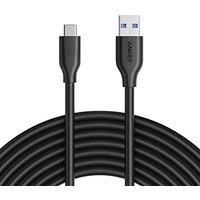 Anker USB C Cable, Powerline USB 3.0 to USB C Charger Cable (10ft) with 56k Ohm Pullup Resistor for Samsung Galaxy Note 8, S8, S8+, S9, Oculus Quest,