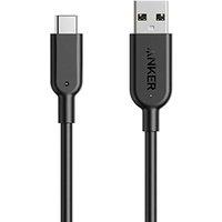 Anker Powerline II USB-C to USB 3.1 Gen2 Cable (3ft), USB-IF Certified for Samsung Galaxy Note 8, S8, S8+, S9, S10, iPad Pro 2018, MacBook, Sony XZ, L