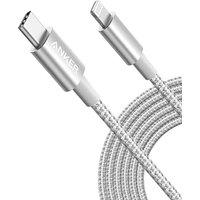 Anker USB C to Lightning Cable New Nylon (10ft, MFi Certified) for iPhone 14/14 Pro/13/13 Pro/12 Pro Max /12/11 /X/XS/XR/ 8 Plus/AirPods Pro, Supports