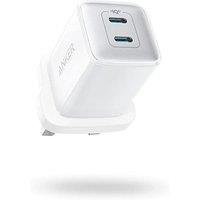 USB C Plug, Anker 40W USB C Fast Charger, 2-Port Compact Charger, Compatible with iPhone 15/15 Pro/15 Pro Max/14/14 Pro/14 Pro Max, Galaxy, iPad, and