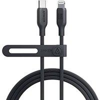 Anker USB-C to Lightning Cable, 541 (Phantom Black, 6ft), MFi Certified, Bio-Based Fast Charging for iPhone 14 14pro 14pro Max 13 13 Pro 12 11 X XS XR
