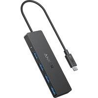 Anker 4Port USB 3.0 Data Hub, UltraSlim 5Gbps USBC OTG Hub with 20 cm Extended Cable, For MacBook, Mac Pro, Mac mini, iMac, Surface Pro, XPS, PC, F