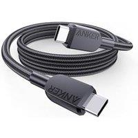 Anker 240W USB-C to USB-C Cable, 3 ft Double Braided Nylon Type-C Charging Cable, for MacBook Pro, iPhone 17/16/15, iPad Pro, Samsung Galaxy,and More