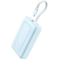 Anker Zolo Power Bank(2025 Upgrade), 20,000mAh 30W High-Speed Portable Charger with Built-In USB-C Cable, Battery Pack For iPhone 16/16 Plus/16 Pro/16