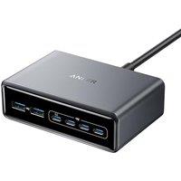 Anker Prime Charger, 200W 6Port GaN Charging Station, Fast Charging USB C Charger, Compatible with iPhone 17/16/16 Pro/15 Pro, MacBook Pro/Air, iPad