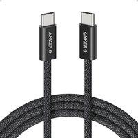 Anker Zolo USB C to USB C Cable, Braided and Dirt-Free Type-C Fast Charging Cable, Slim Connector, for MacBook Pro, iPhone 17/16/15, iPad Pro, Samsung