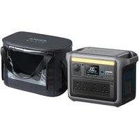 Anker SOLIX C1000 Portable Power Station with WaterResistant Carry Bag, 1800W Solar Generator, 1056wh LFP (LiFePO4) Battery, 4 AC Outlets, Up to 2400