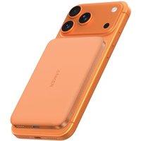 Anker Nano Magnetic Power Bank, 5,000mAh Qi2-Certified 15W Portable Charger | Ultra-Slim Wireless Battery Pack with Ergonomic Design, Compact for Trav