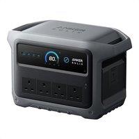 Anker SOLIX C1000 Gen 2 Portable Power Station, 2,000W (Peak 3,000W) Solar Generator, Full Charge in 49 Min, 1,024Wh LiFePO4 Battery for Home Backup,