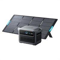 Anker SOLIX C1000 Gen 2 Portable Power Station with 400W Solar Panel, 2,000W (Peak 3,000W) Solar Generator, Full Charge in 49 Min, 1,024Wh LiFePO4 Bat