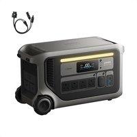 Anker SOLIX F3000 Portable Power Station, 3,072Wh, 3,600W, 230V Output, Solar Generator for Camping, RVs, and Emergencies