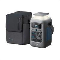 Anker SOLIX C300 DC Portable Power Station & Power Bank with Carrying Case, 288Wh LiFePO4 Battery, 300W Solar Generator, for Camping, Travel & Emergen