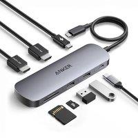 Anker Nano 8-in-1 USB C Docking Station, Dual Monitor Laptop Dock with 4K@60 Hz HDMI, 10 Gbps 1 USB-C, 2 USB-A 3.0, 85W PD, SD/TF, for Dell, Lenovo, H