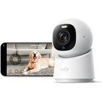 eufy Security Indoor Cam E30 4K UHD Indoor Security Camera, Latest Generation, Dog/Baby/Pet Camera, Colour Night Vision, Human/Pet Auto Tracking, 360