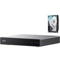eufy Security Network Video Recorder S4 CCTV Camera Systems, 816 Channels, AI-Powered Video Finder, Pre-Installed 2TB Hard Drive Up to 16TB, 24/7 R