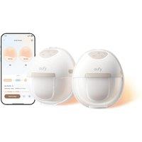 eufy Breast Pump E20, Heated Wearable Electric Breast Pump, 3 Temperature Levels, Hands-Free, App-Controlled Optimized Rhythm, Hospital-Grade Suction,