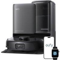 eufy E25 Omni Robot Vacuum Cleaner with Mop, HydroJet System, 20,000 Pa Turbo Suction, Tangle-Free, Corner-to-Edge Deep Cleaning and Mop Lifting, with