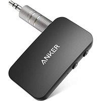 Anker Soundsync A3352 Bluetooth Receiver for Music Streaming with Bluetooth 5.0, 12-Hour Battery Life, Handsfree Calls, Dual Device Connection, for Ca