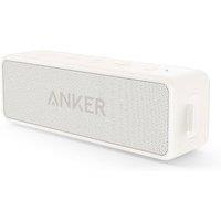 Anker Soundcore 2 Portable Bluetooth Speaker with 12W Stereo Sound, BassUp, IPX7 Waterproof, 24-Hour Playtime, Wireless Stereo Pairing, Speaker for Ho