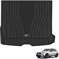 3W Boot Liner Fit for Benz GLC 2023 2024 2025 X254, All Weather Dog Friendly TPE Trunk Mat Custom Fit for Benz GLC Heavy Duty Waterproof Cargo Liner G