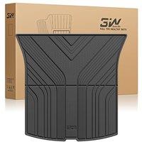 3W Boot Liner Fit For NEW Tesla Model Y 2025 2026 Juniper, Odorless Dog Friendly Heavy Duty Car Mats, Custom Fit Model Y Juniper, Waterproof Non Slip