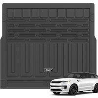 3W Boot Liner Fit for Range Rover Sport 2023 2024 2025 L461, All Weather TPE Dog Friendly TPE Cargo Mats Custom Fit New Range Rover Sport, Waterproof