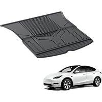 3W Boot Liner for Tesla Model Y 2020-2024 and New 2025-2026 Juniper, TPE All-Weather Customised Boot Mat Set Model Y Juniper Car Boot Accessories, Wat