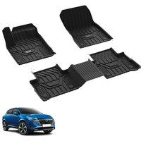 3W Floor Mats Fit for Nissan, Thorex All Weather Full Set Car liners and Cargo Mats, Dog Friendly Accessories Custom Fit for New Version Nissan
