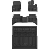 3W Floor Mats & Cargo Liner For Range Rover Sport L461 20232025, All Weather TPE Dog Friendly Liner, Custom Fit Range Rover Sport L461 Car Mats, Wate