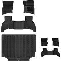 3W Double layer Floor Mats & Boot Liner Fit for Land Rover Defender 110 2020-2025 (Not for 7 Seat or PHEV), All Weather Custom Car Mats+Carpets+Cargo