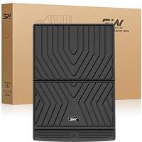 3W Cargo Liner Custom Fit for 2023 2024 2025 BMW 7 Series 740i 750e 760i, TPE All Weather Floor Liner for BMW 7 Series 1st and 2nd Row Full Set Car Tr