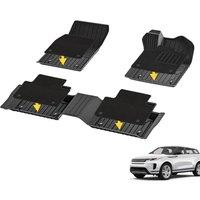 3W Floor Mats & Carpets 2 Rows Fit for Range Rover Evoque 2020-2026 (Not for Manual), All Weather Thoex Car Boot Mat, Waterproof Anti-Slip Easy Cle