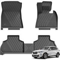3W Floor Mats Fit for BMW X5 G05 20192024 2025, All Weather Thorex Car Mat, Dog Friendly Waterproof AntiSlip Easy to Clean Heavy Duty Floor Liner