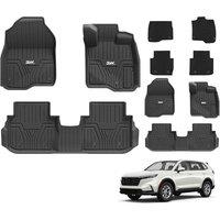 3W Floor Mats with Carpets Fit for Honda CRV 20232025, All Weather Dog Friendly TPE Car Mats, Waterproof AntiSlip Tender Easy to Clean Heavy Duty R