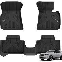 3W Floor Mats Fit for BMW X3 G45 2025 RHD, Odorless Thoex Dog Friendly All Weather Premium Car Mat, Waterproof AntiSlip Easy to Clean Heavy Duty F