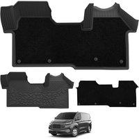 3W 1st Floor Mats and Carpets Fit for Ford Transit 2023-2025 [Manual], Odorless Thoex Dog Friendly All Weather Premium Car Mat, Waterproof Anti-Sli
