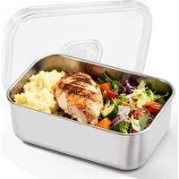 AUTOPkio 1.8L Electric Lunchbox Inner Container, 304 Stainless Steel Replacement Food Container with Lid, Compatible with B0CGHZMM85, B0DBLDQ5VZ, B0FK